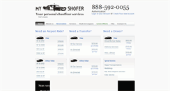 Desktop Screenshot of myshofer.com